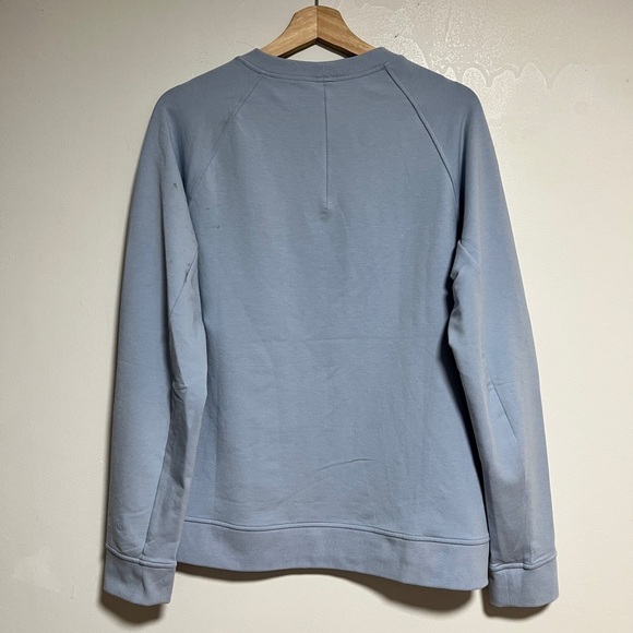 Lululemon Light Blue Crewneck Sweatshirt with Minimal Branding - Picture 6 of 11